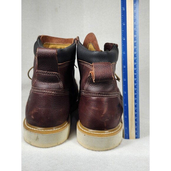 Irish Setter 83605 Work Boots Brown Leather Moc Toe Men’s Size 13 Oil Resist